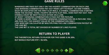 Into The Jungle Bonus Buy: Regole