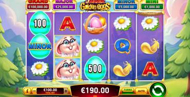 J Mania Golden Eggs: Vincite