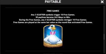J Mania Golden Eggs: Giri gratis e/o respin