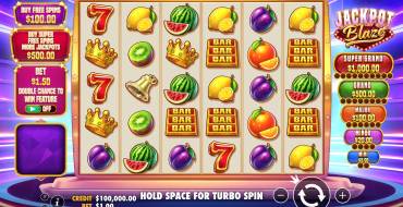 Jackpot Blaze: Slot machine