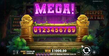 Jackpot Hunter: Vincite