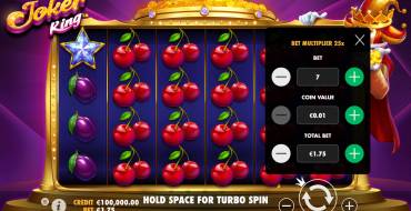Joker King: Scommesse