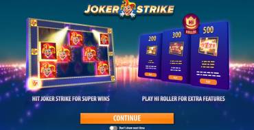 Joker Strike: Slot machine