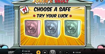 Joker’s Vault: Giochi bonus