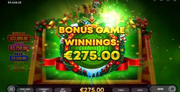 Jolly Santa: Vincite