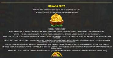 King Kong Cash 4 Even Bigger Bananas: Giochi bonus