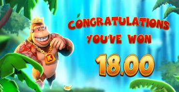 King Kong Cash Prize Lines: Vincite