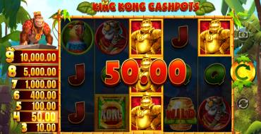 King Kong Cashpots: Vincite