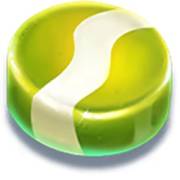 King of Sweets: Lecca-lecca verde