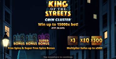 King of the Streets: Caratteristiche uniche