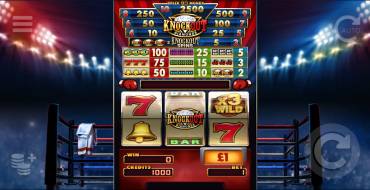 Knockout Diamonds: Slot machine