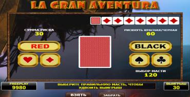 La Gran Aventura: Gioco del rischio