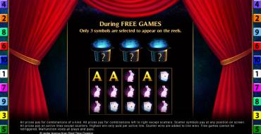 Lady of Magic: Giri gratis e/o respin
