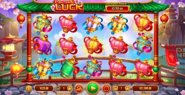 Lantern Luck: La schermata principale