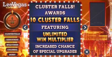 Leo Vegas Cluster Gems: Caratteristiche uniche