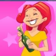 Life of Leisure: La ragazza con la bottiglia di champagne