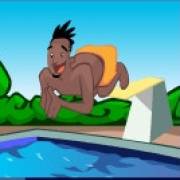 Life of Leisure: Un ragazzo si butta in piscina