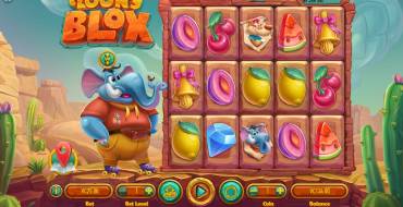 Loony Blox: La schermata principale