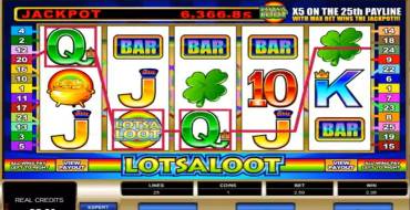 Lotsaloot 5 Reel – Progressive: Slot machine
