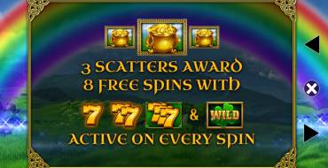 Luck O' The Irish Gold Spins: Giri gratis e/o respin