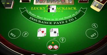 Lucky 7 Blackjack: Stecca