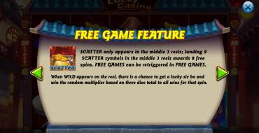 Lucky Casino: Giri gratis e/o respin