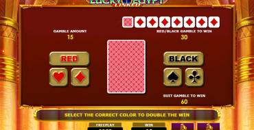 Lucky Egypt: Gioco del rischio