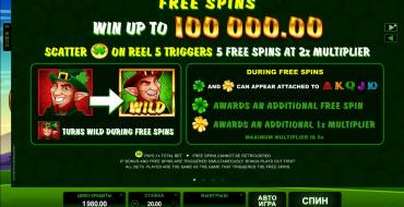 Lucky Leprechaun: Caratteristiche bonus