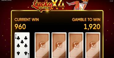 Lucky Streak X: Giochi bonus