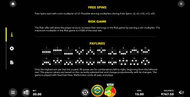 Lucky Year 25: Giri gratis e/o respin
