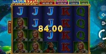 Magic Apple: Hold and Win: Vincite