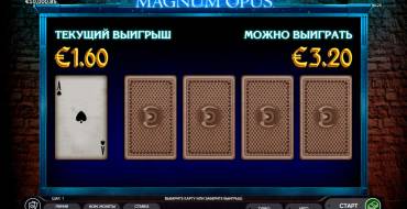 Magnum Opus: Gioco del rischio