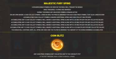 Majestic Fury Megaways Unleashed: Giri gratis e/o respin