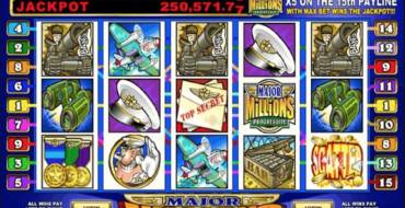 Major Millions 5 Reel - Progressive: Slot machine