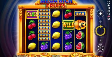 Mega Rich Fruits: Simboli