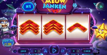 Meow Janken: La schermata principale