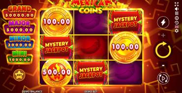 Mexican Coins: Interfaccia