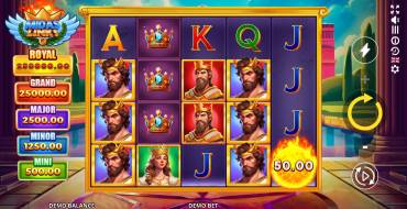 Midas Links: Interfaccia