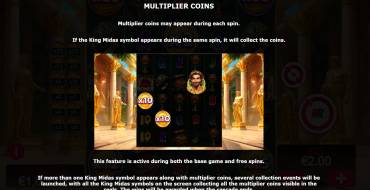Midas Wins: Giochi bonus