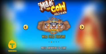 Milk the Cow Hold & Win: Slot machine