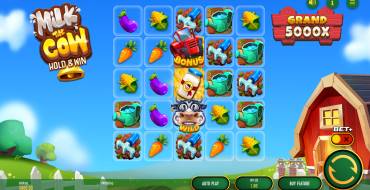 Milk the Cow Hold & Win: Interfaccia
