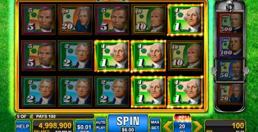 Money Rain: Vincite