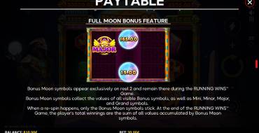 Moon of Ra: Giochi bonus