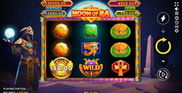 Moon of Ra: Interfaccia