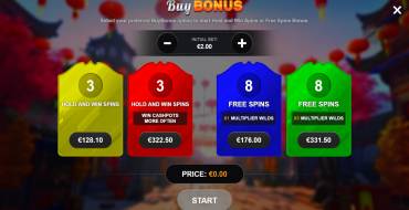 Moonrise Fortunes Hold and Win: Caratteristiche uniche