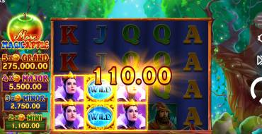 More Magic Apple: Hold and Win: Vincite