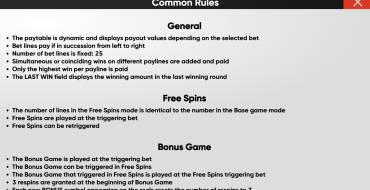 More Magic Apple: Hold and Win: Regole