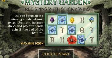 Mystery Garden: Caratteristiche uniche