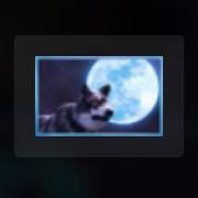 Mythic Wolf Sacred Moon: Lupo