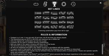 Outlaws: Linee